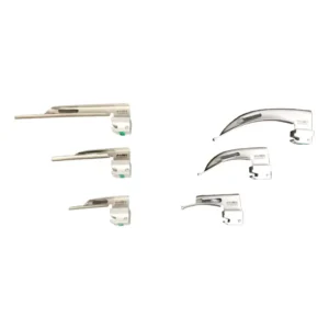 MTR Disposable Fiber Optic Laryngoscope Blades set from MM Medical Supply.