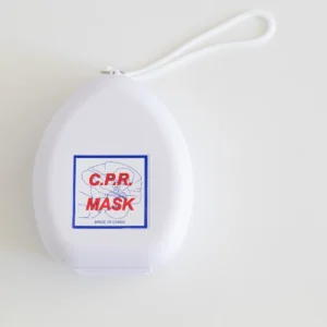 CPR Mask With O2 Inlet/Hard Case