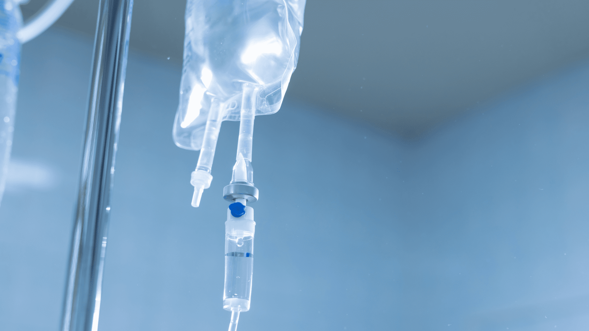 IV drip bag for patient treatment