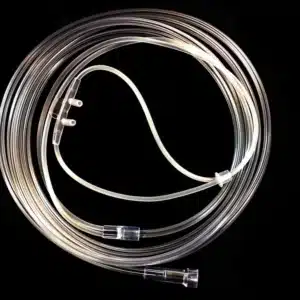 Adult Nasal Cannula – Straight Tip with 7 ft Tubing (Box of 50)
